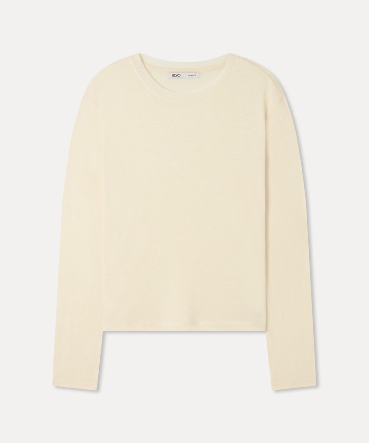 미쏘(MIXXO) 소프트 레이어드 긴팔 티셔츠_MIWLWG50SS