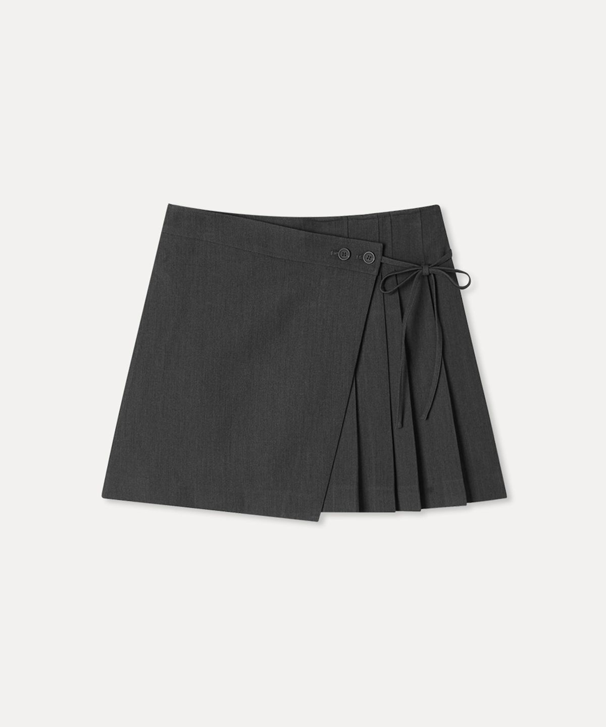 미쏘(MIXXO) 랩 플리츠 스커트 RE WHG306G_MIWWHG51QG