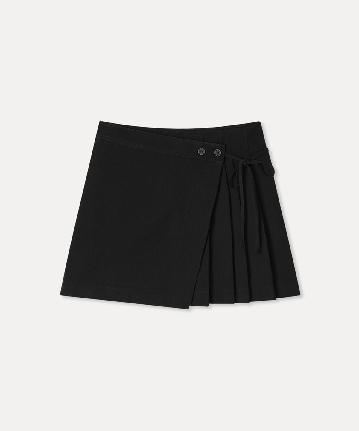미쏘(MIXXO) 랩 플리츠 스커트 RE WHG306G_MIWWHG51QG