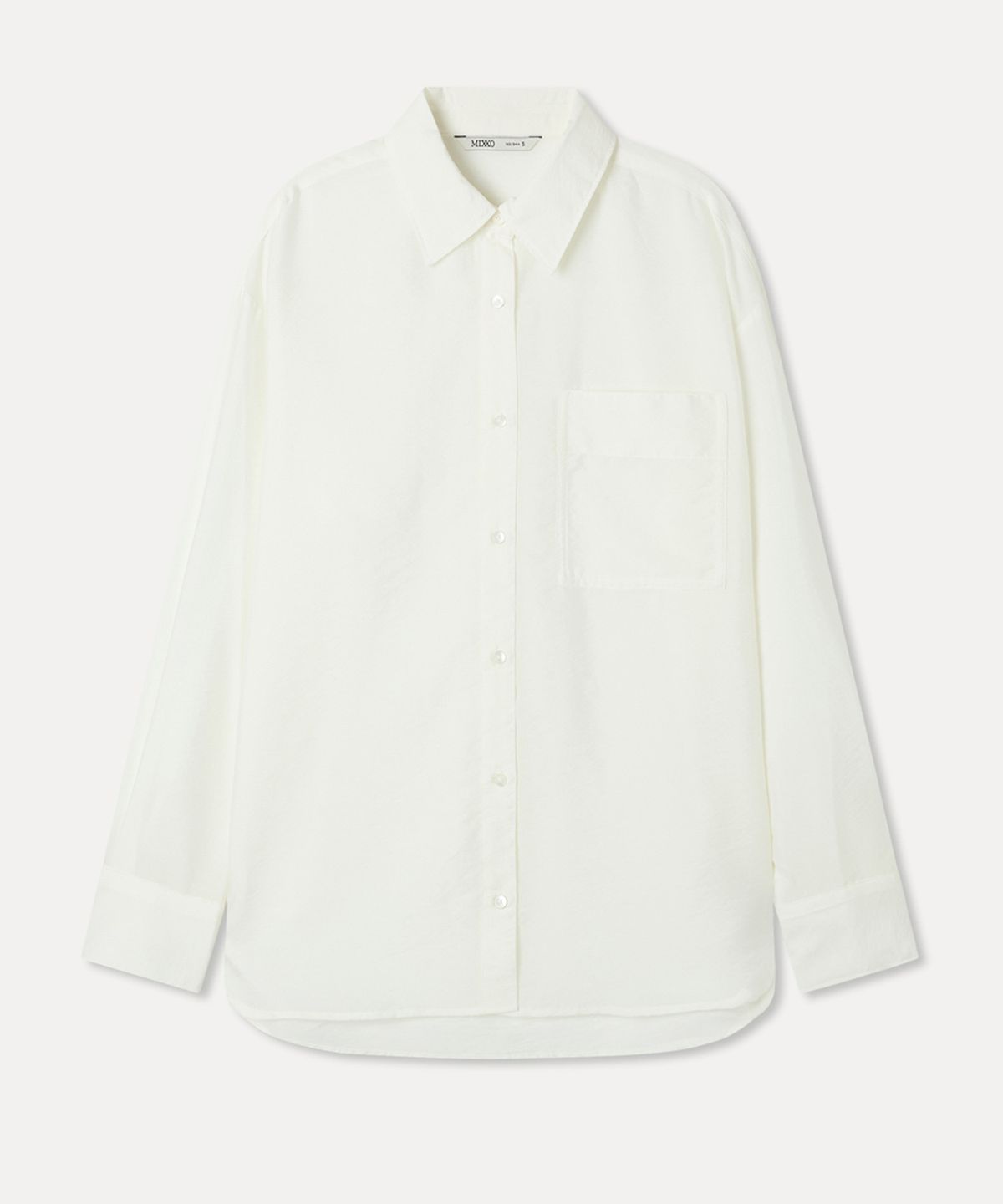 미쏘(MIXXO) [에센셜] 소프트 오버핏 셔츠_MIWYWG510A