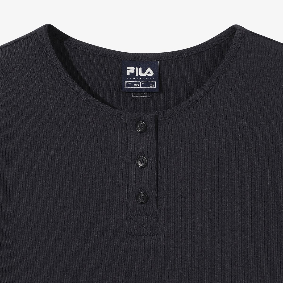 휠라(FILA) 여성 헨리넥 반팔티(FS262RS01F019006)