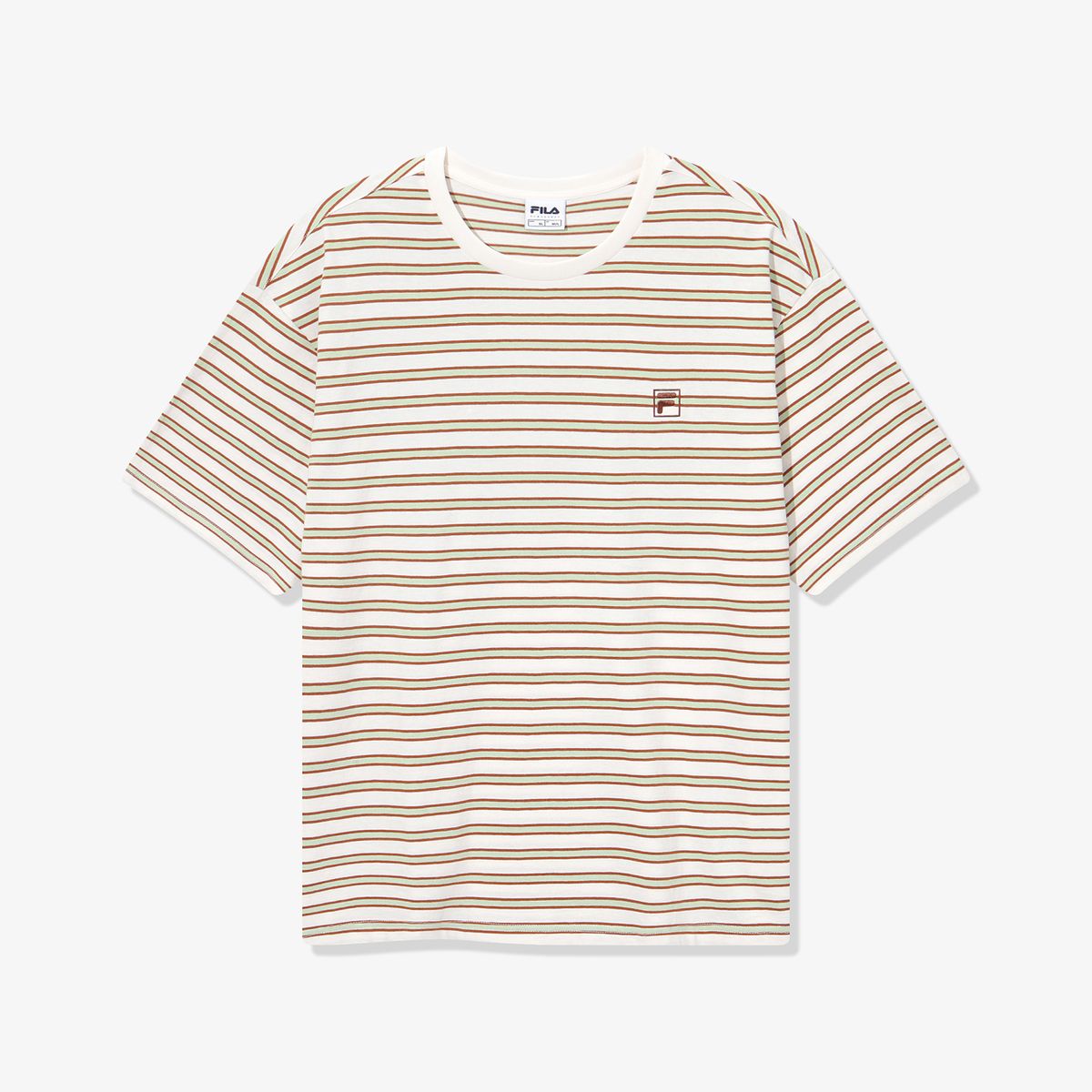 휠라(FILA) 스트라이프 반팔티(FS262RS01X006175)