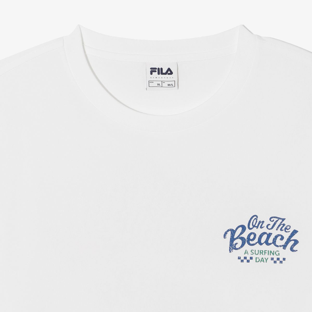휠라(FILA) Coldwave+ 온더비치 반팔티(FS262RS01X023191)