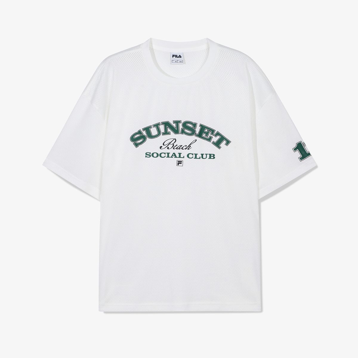 휠라(FILA) 메쉬 그래픽 반팔티(FS262RS01X031191)