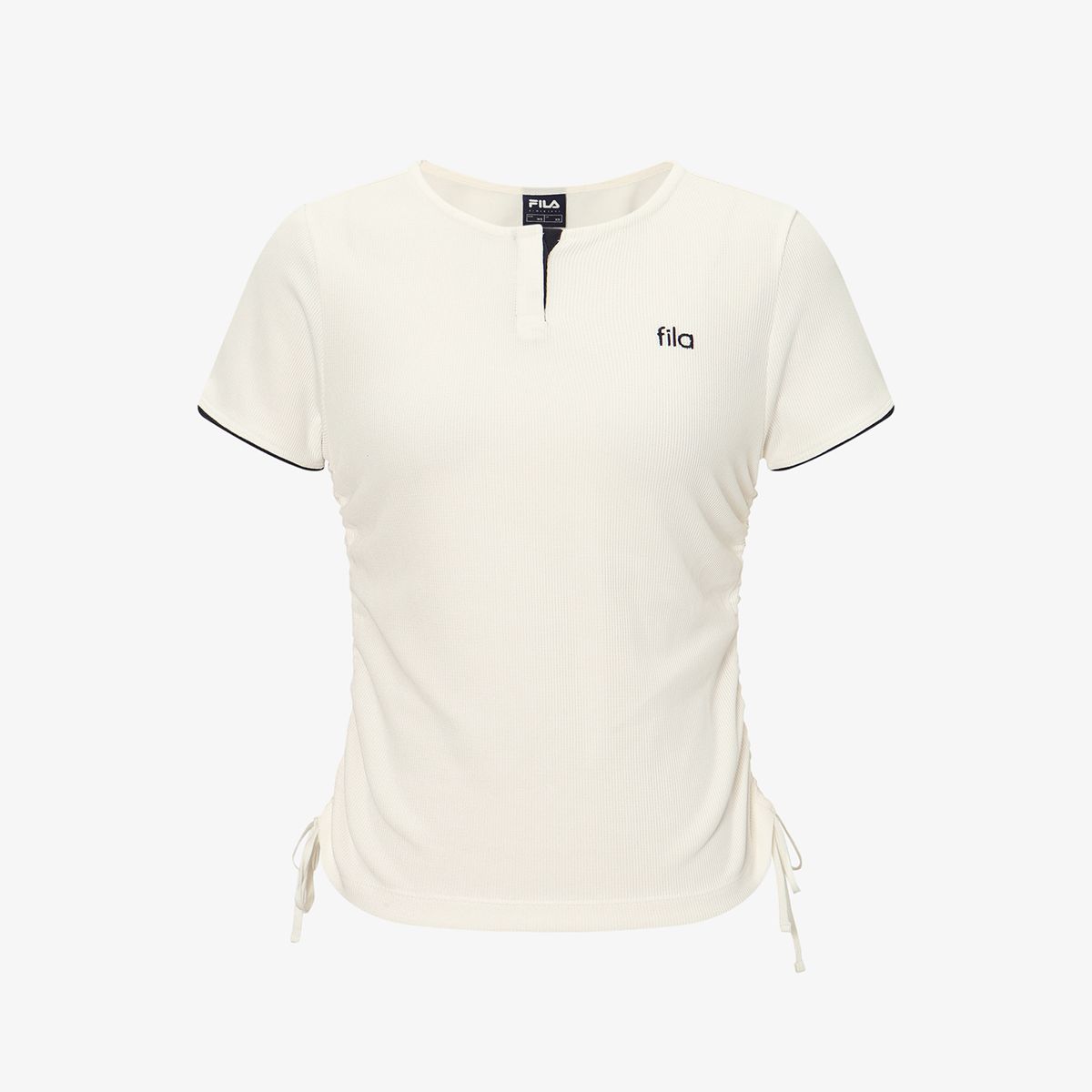 휠라(FILA) 여성 와플 트레이닝 셔링 반팔티(FS262RS02F009175)