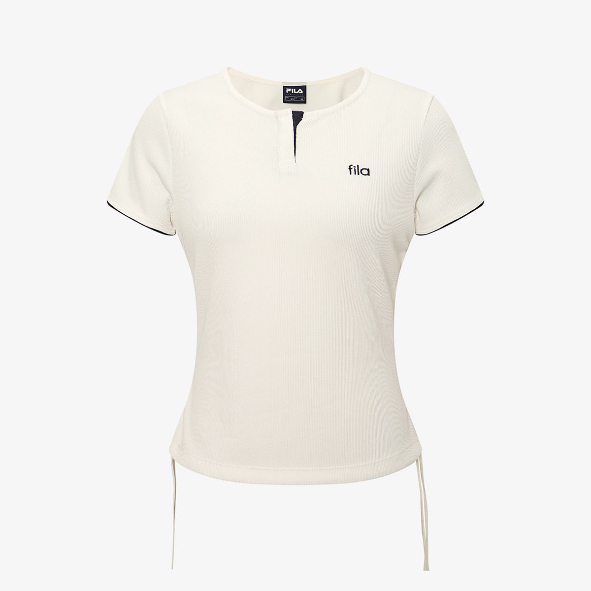 휠라(FILA) 여성 와플 트레이닝 셔링 반팔티(FS262RS02F009175)