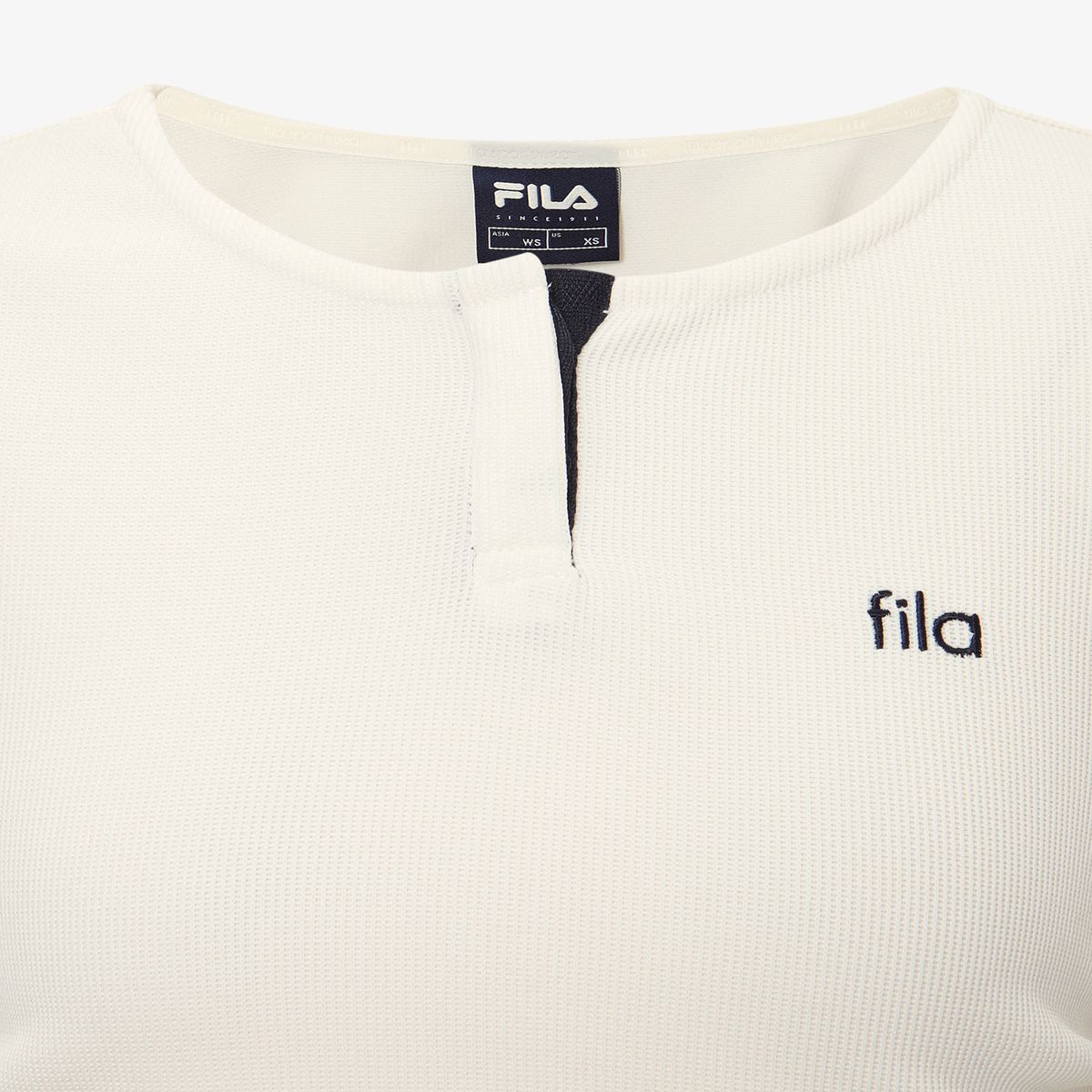 휠라(FILA) 여성 와플 트레이닝 셔링 반팔티(FS262RS02F009175)