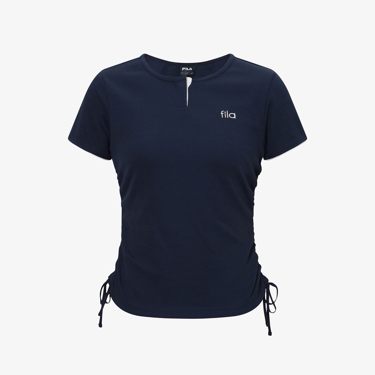 휠라(FILA) 여성 와플 트레이닝 셔링 반팔티(FS262RS02F009472)
