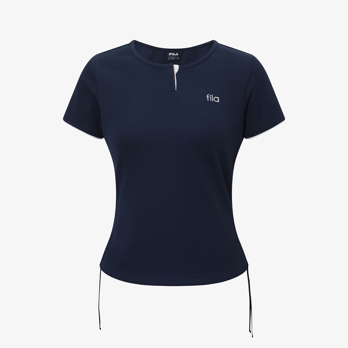 휠라(FILA) 여성 와플 트레이닝 셔링 반팔티(FS262RS02F009472)