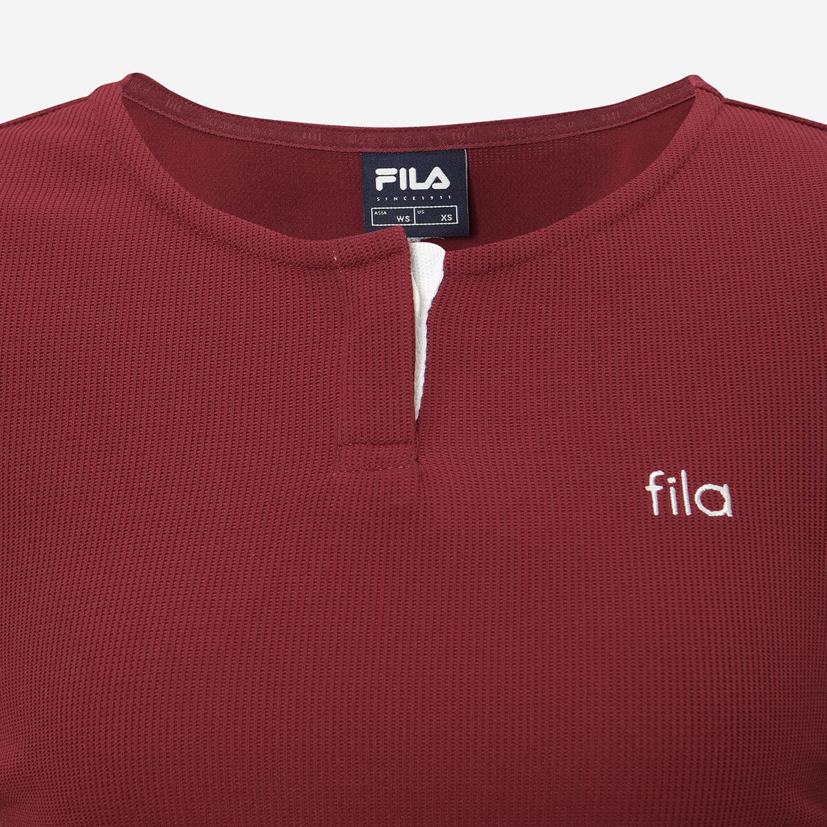 휠라(FILA) 여성 와플 트레이닝 셔링 반팔티(FS262RS02F009626)