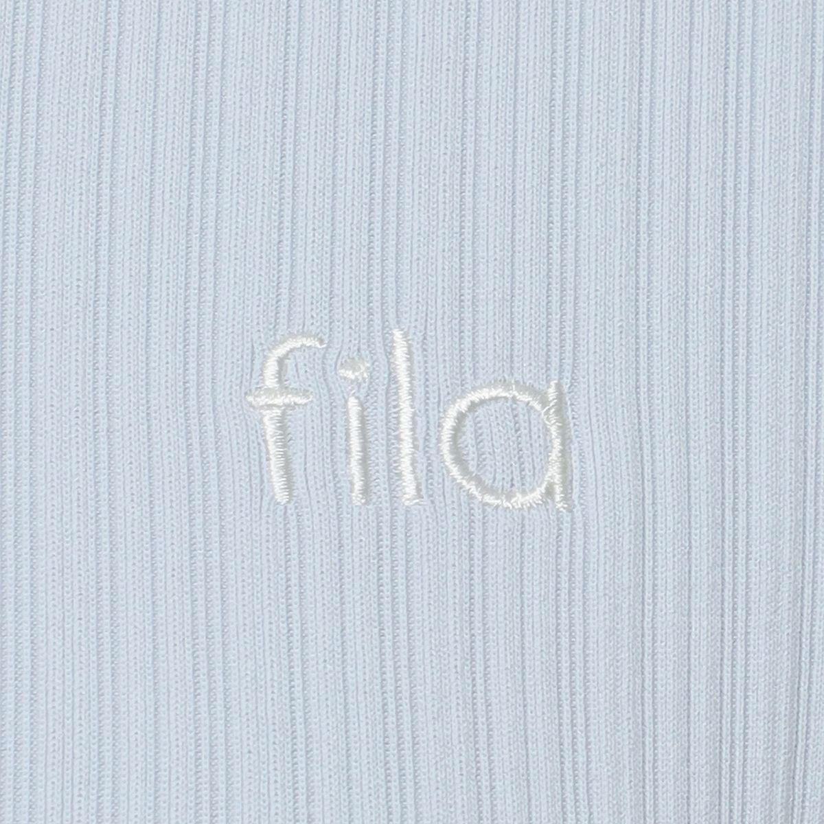 휠라(FILA) 여성 골지 트레이닝 카라 반팔티(FS262TS02F001442)