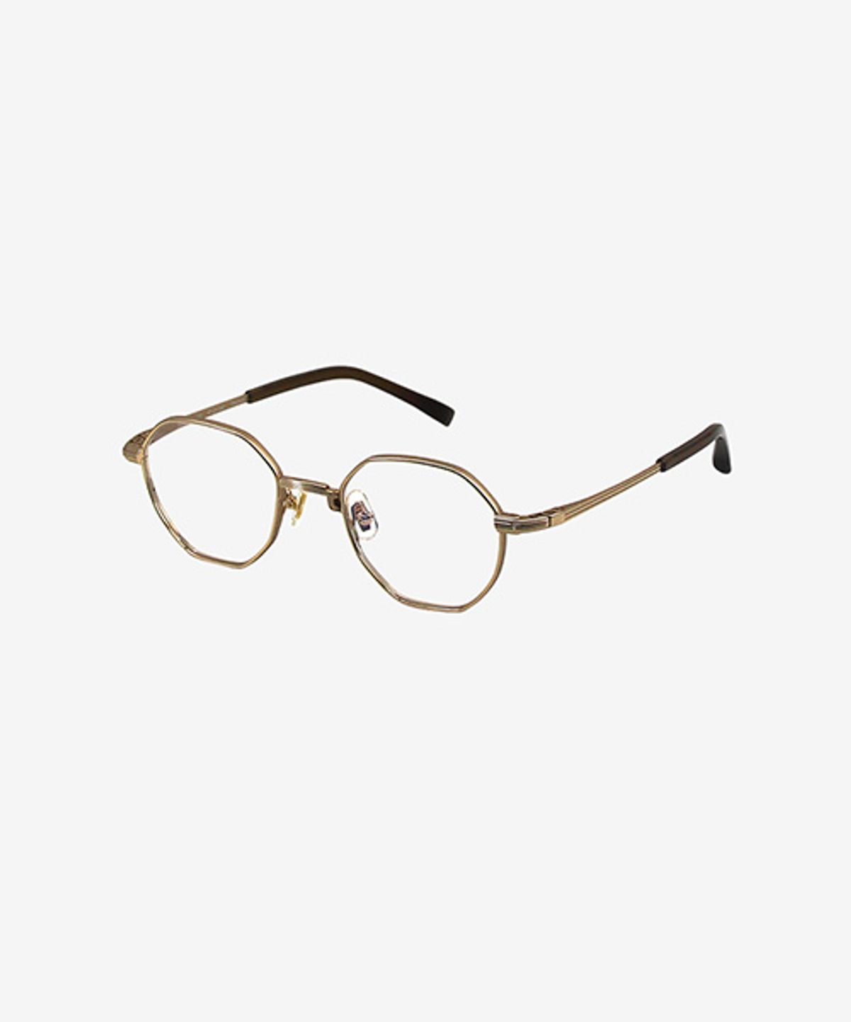 테츠오 아이웨어(TETSUO EYEWEAR) tetsuo27 안경테 C2 GOLD