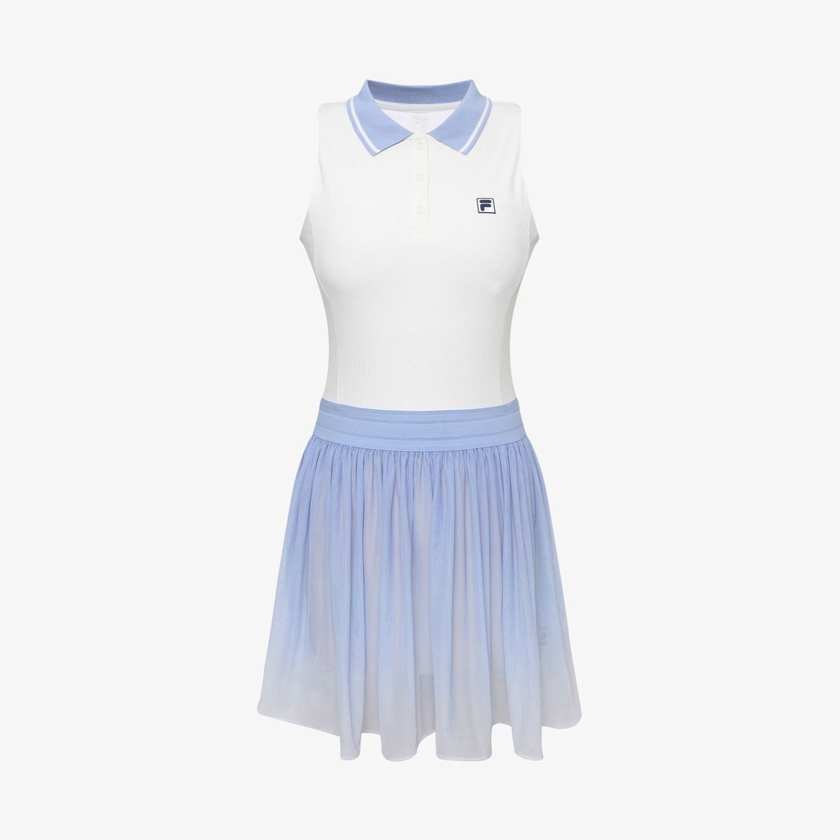 휠라(FILA) 테니스 파워넷 게더 원피스(FS262OP11F003586)