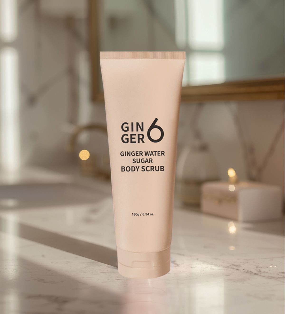 진저6(GINGER6) [진저6] 진저 워터 슈가 바디 스크럽 180g