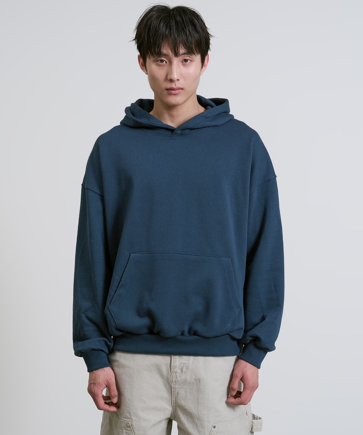 오우사(OWSA) 베이직 무지 후드 스웻 셔츠 6color