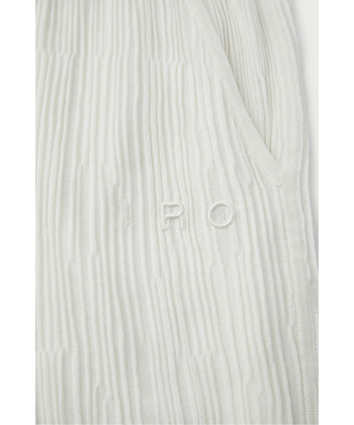 이로(IRO) MPLEATS 니트 플리츠 쇼츠 IQPOM26705WHX