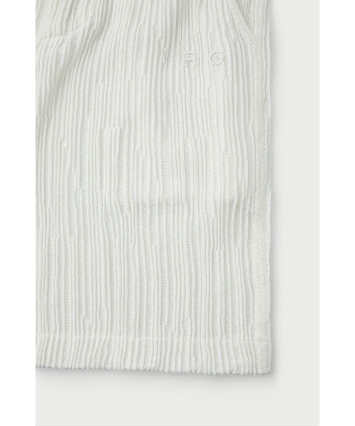 이로(IRO) MPLEATS 니트 플리츠 쇼츠 IQPOM26705WHX