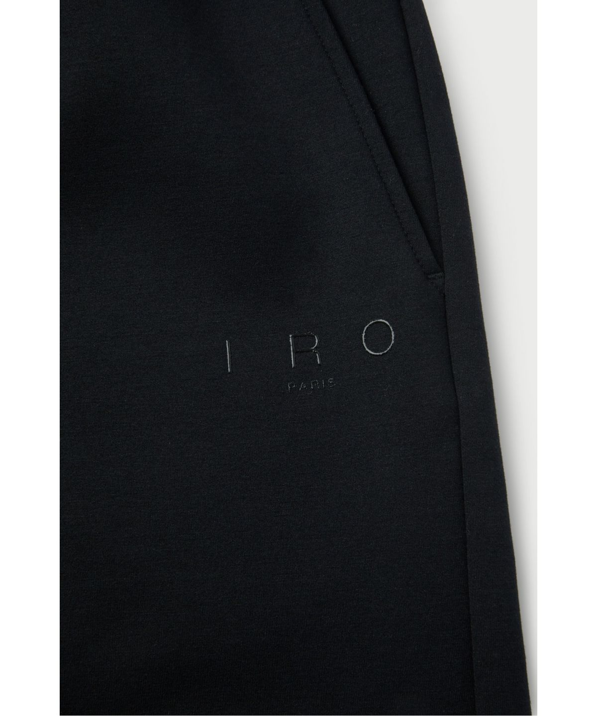 이로(IRO) Vibrio 밴딩 배색 롱 버뮤다 쇼츠 IQPOM26902BKX