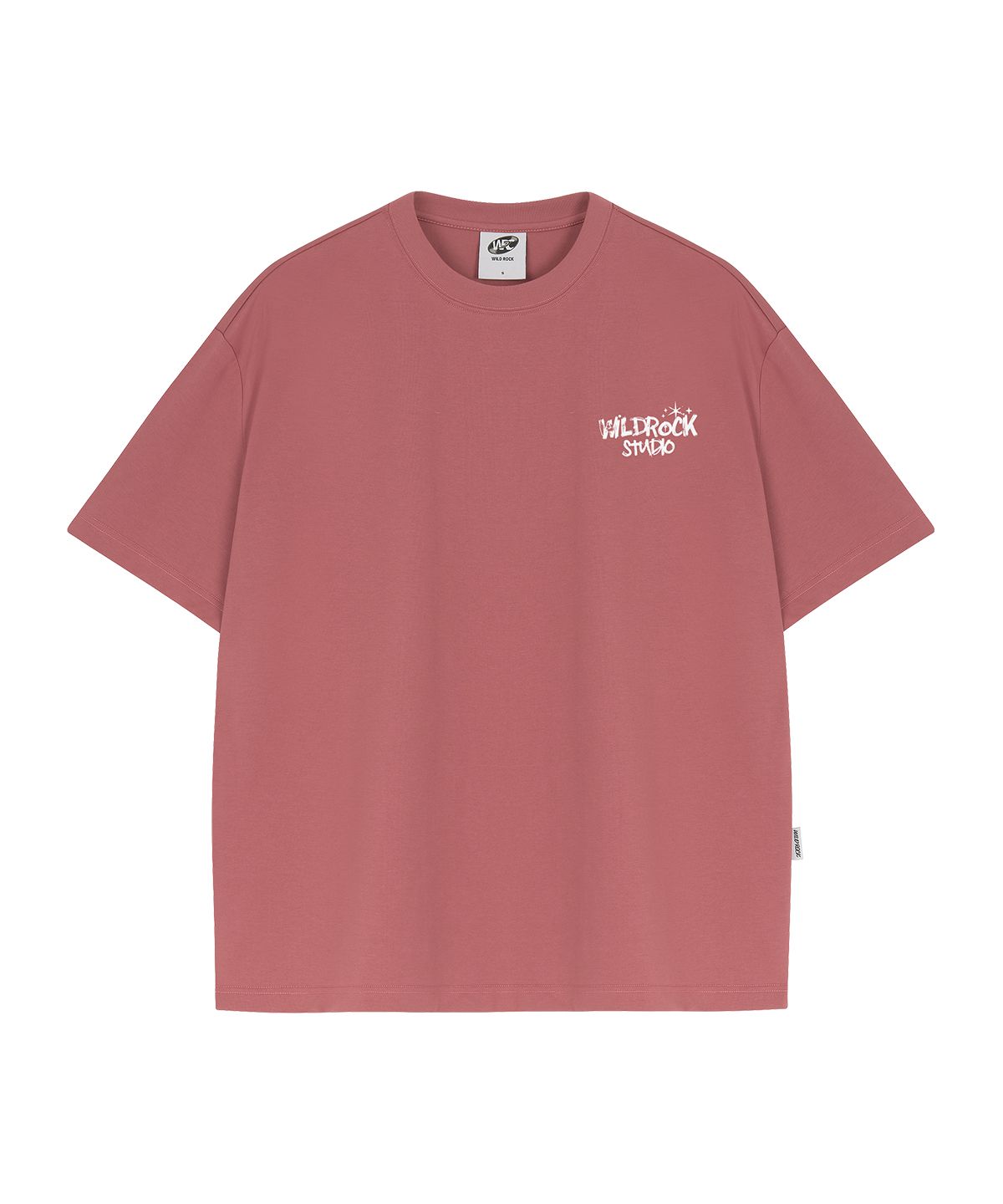 와일드락(WILDROCK) Street Mini Logo 쿨코튼 오버핏 반팔 티셔츠