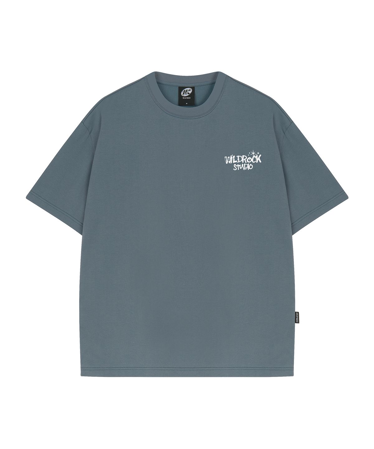 와일드락(WILDROCK) Street Mini Logo 쿨코튼 오버핏 반팔 티셔츠