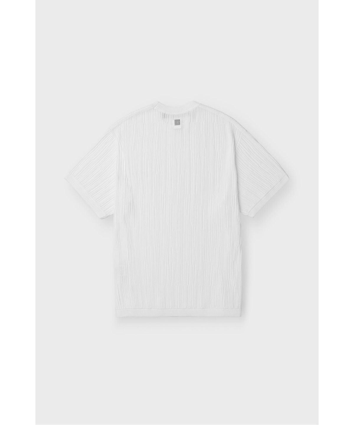 이로(IRO) PLEATS 플리츠 반팔 라운드 스웨터 IQWAM26705WHX