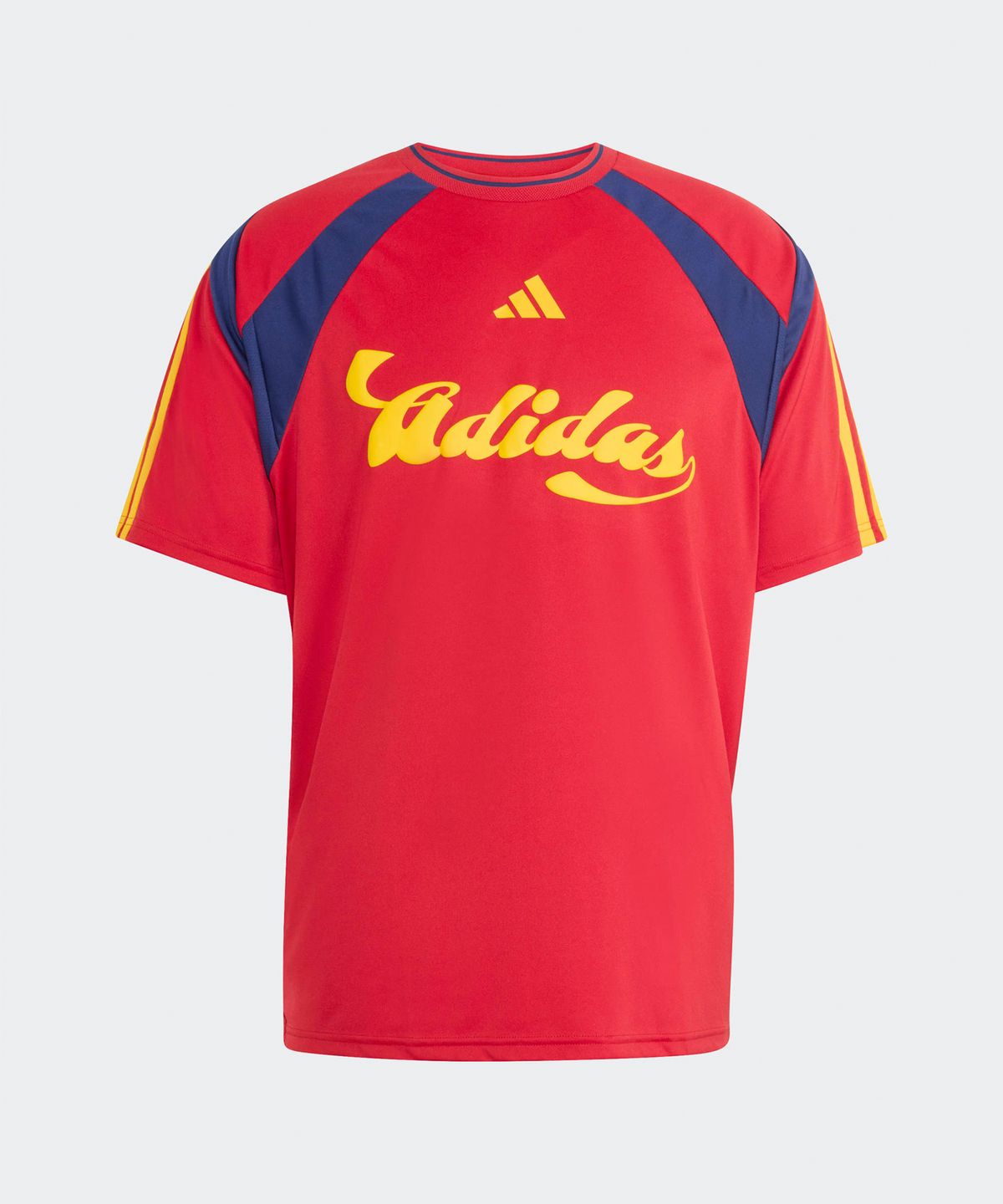 아디다스(ADIDAS) 하우스 오브 티로 네이션 팩 트랙탑 - 레드:다크블루:옐로우 / KC5653