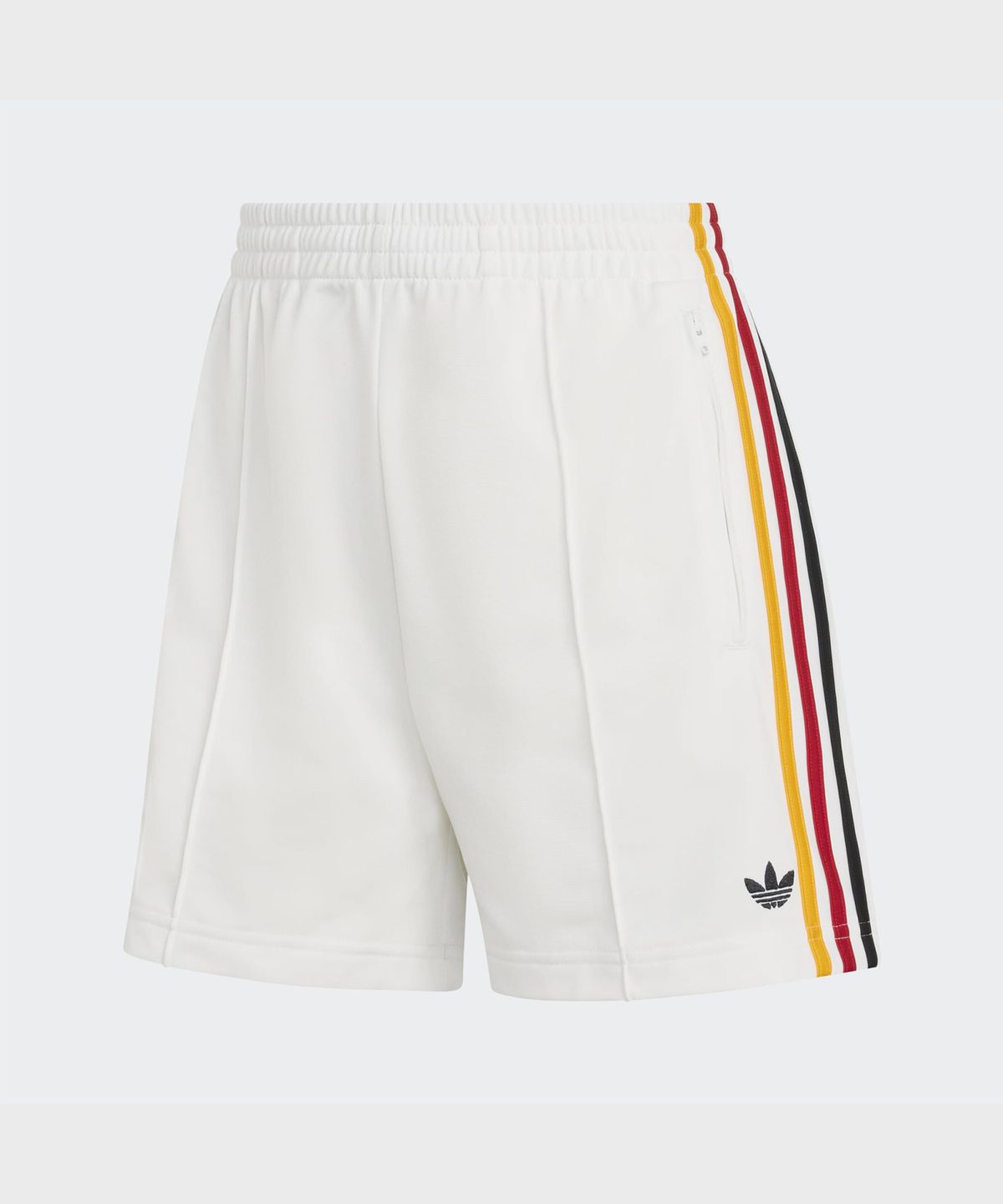 아디다스(ADIDAS) 파이어버드 클래식 숏 팬츠 - 화이트:골드:레드 / KE9365