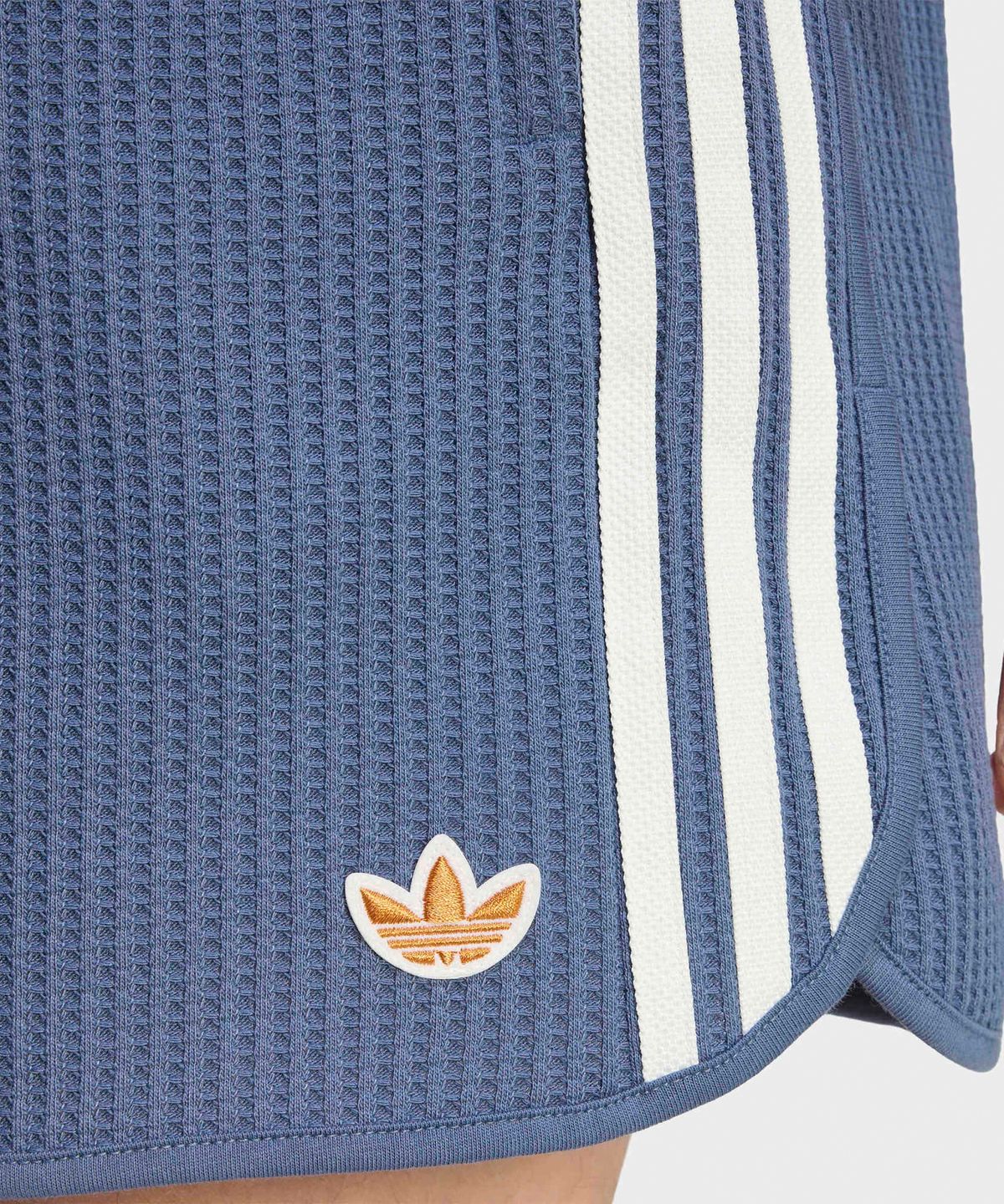 아디다스(ADIDAS) 와플 니트 스프린터 숏 팬츠 - 블루 / KX1246