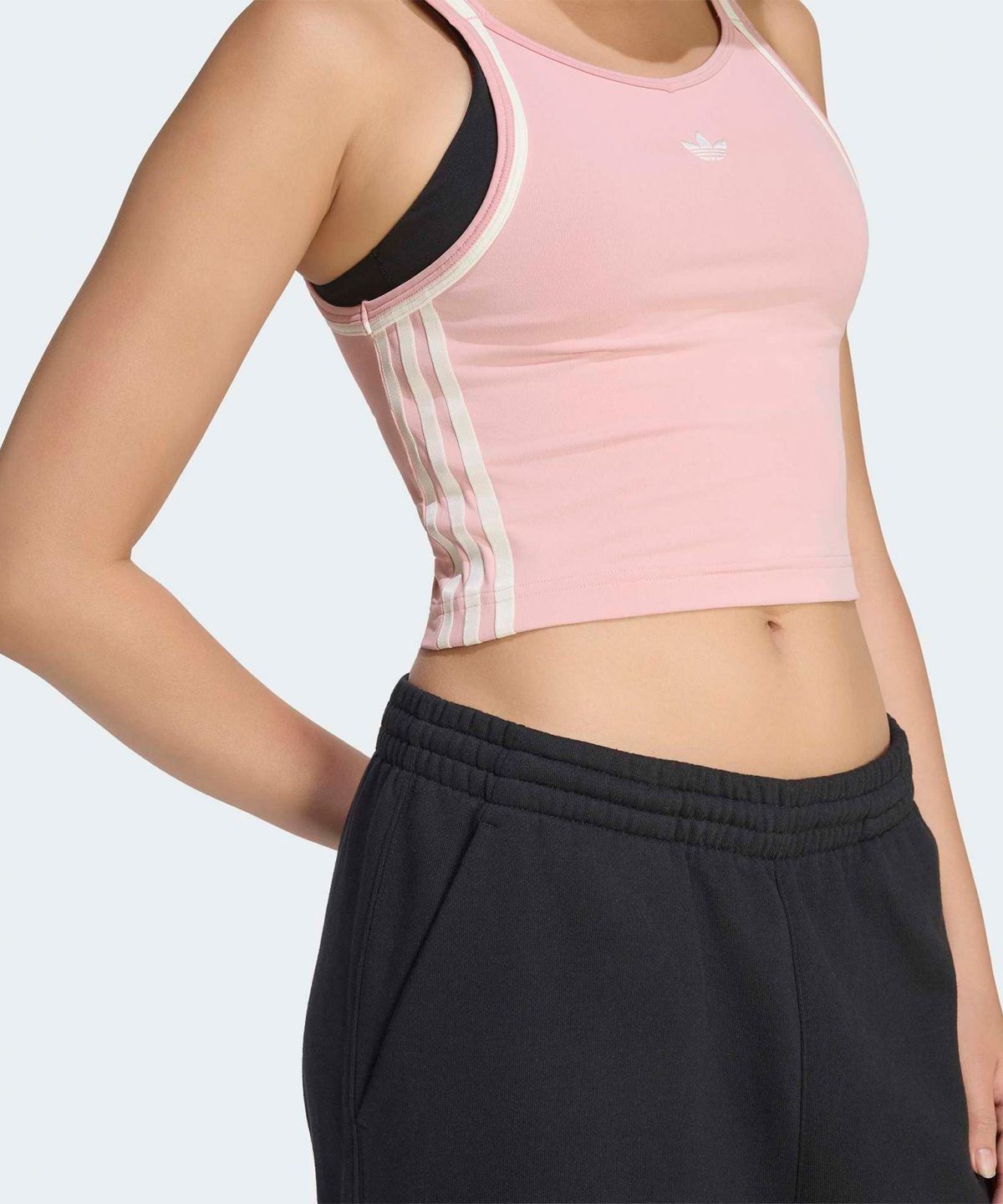 아디다스(ADIDAS) 서머 글로우 빈티지 인스파이어드 슬림 탱크탑 - 원더모브:화이트 / KY8136