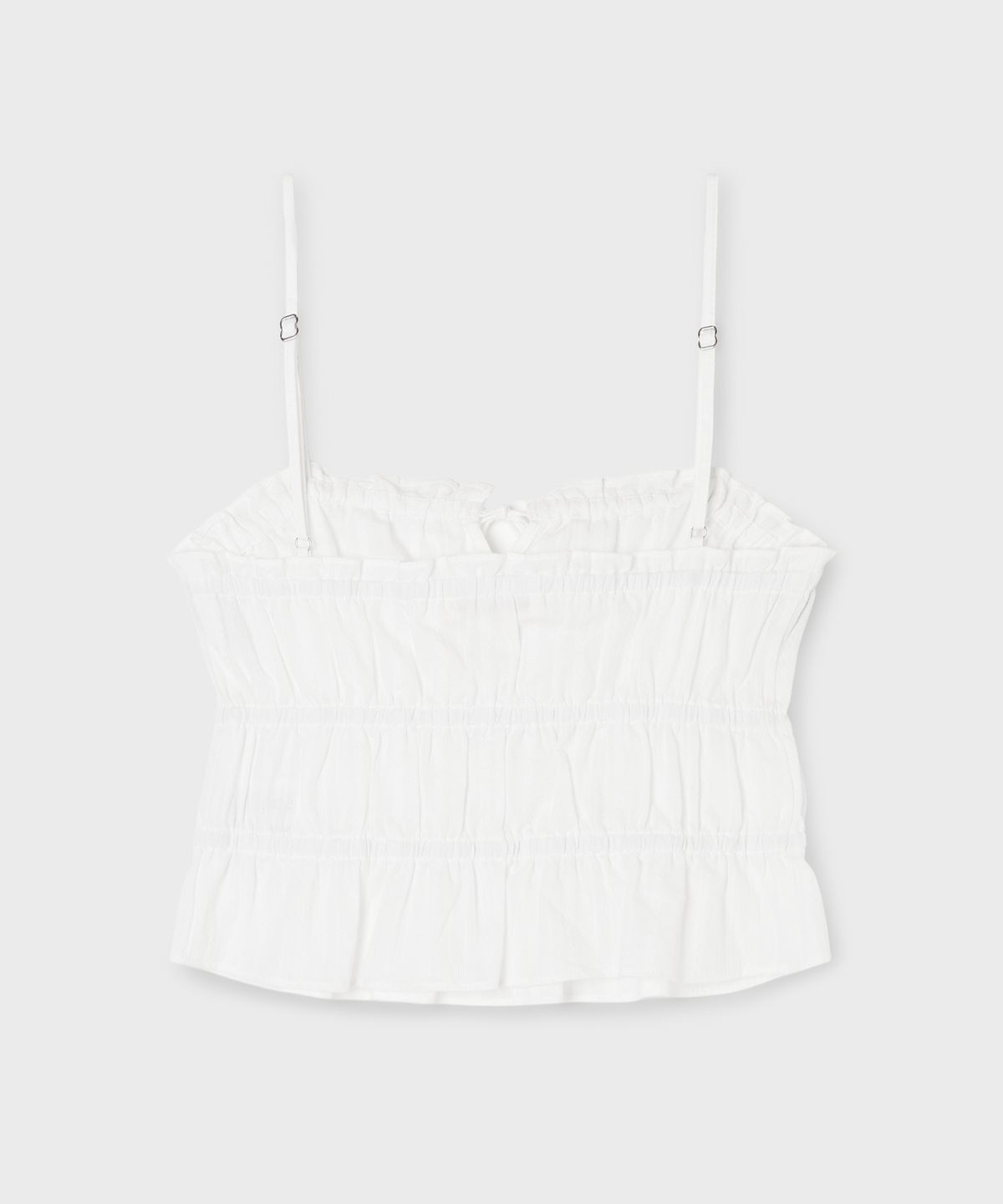 후아유(WHO.A.U) Dobby Sleeveless Blouse / WHBLG2542F