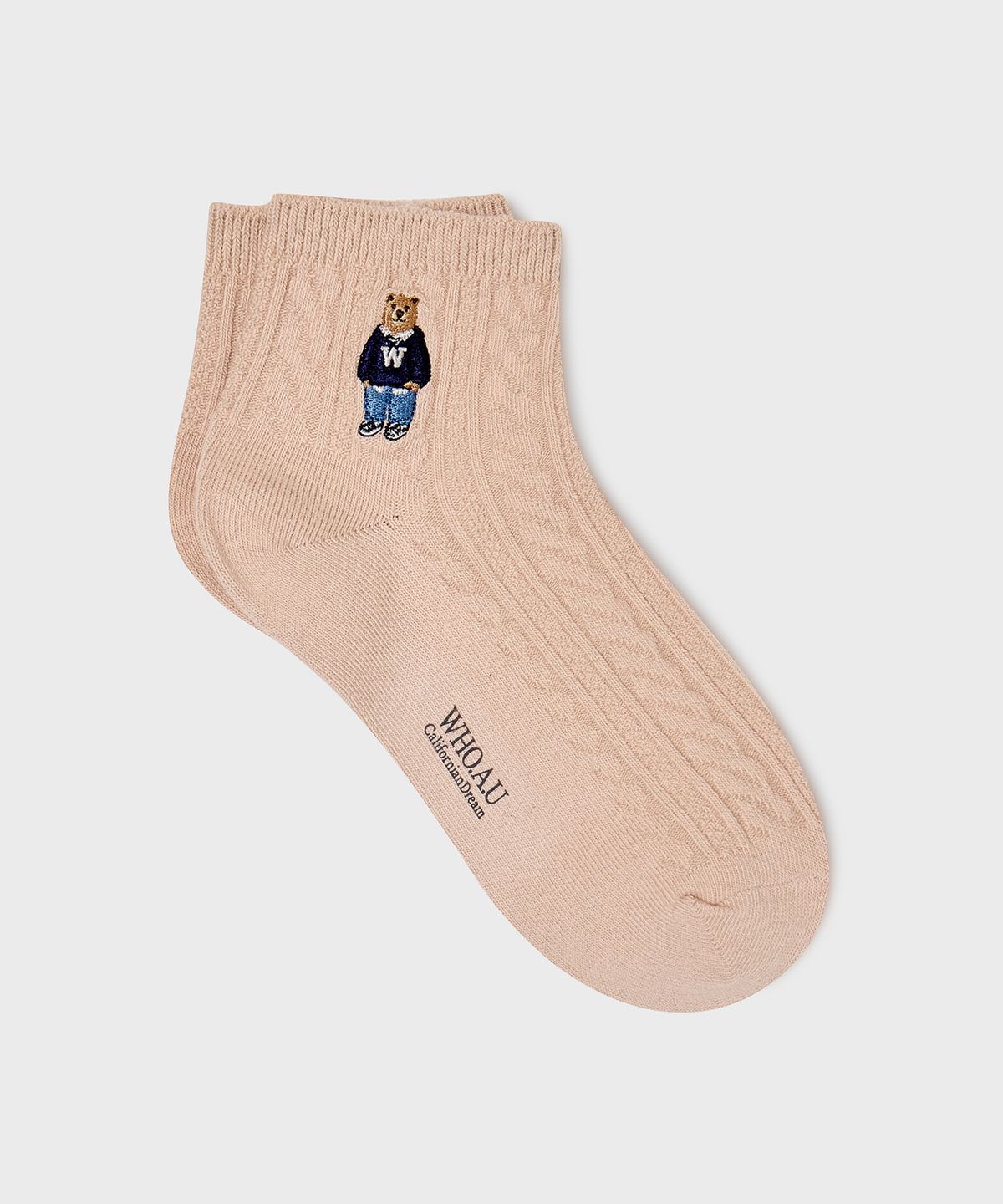 후아유(WHO.A.U) [3PACK]Steve Ankle Socks / WHAYG2512A