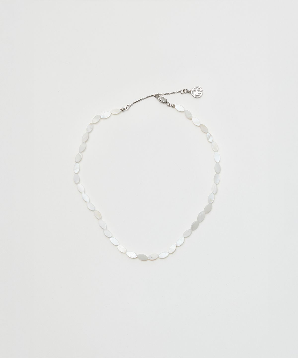 로우타이드(LOW TIDE) SOFT SHELL NECKLACE [SILVER]