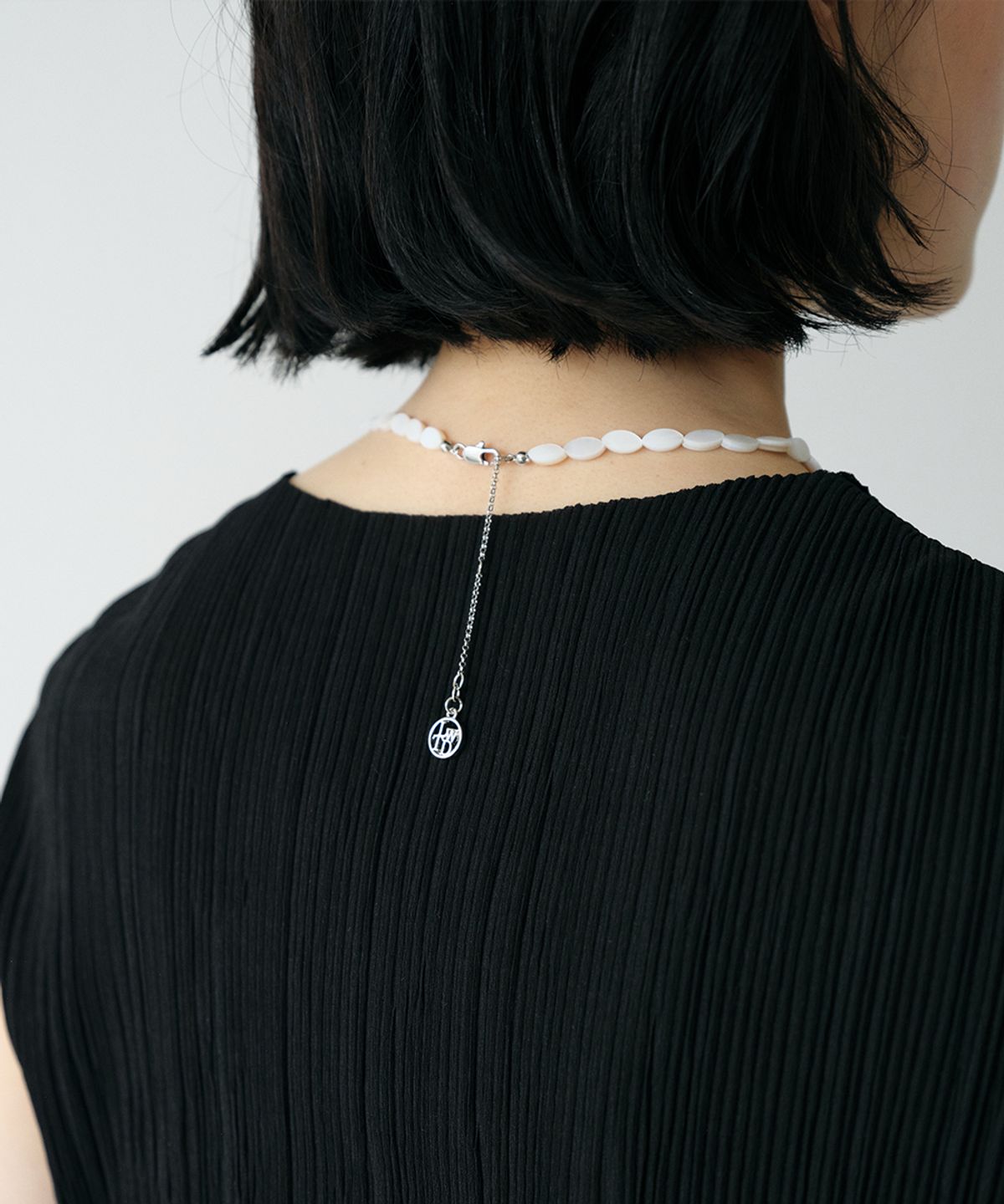 로우타이드(LOW TIDE) SOFT SHELL NECKLACE [SILVER]