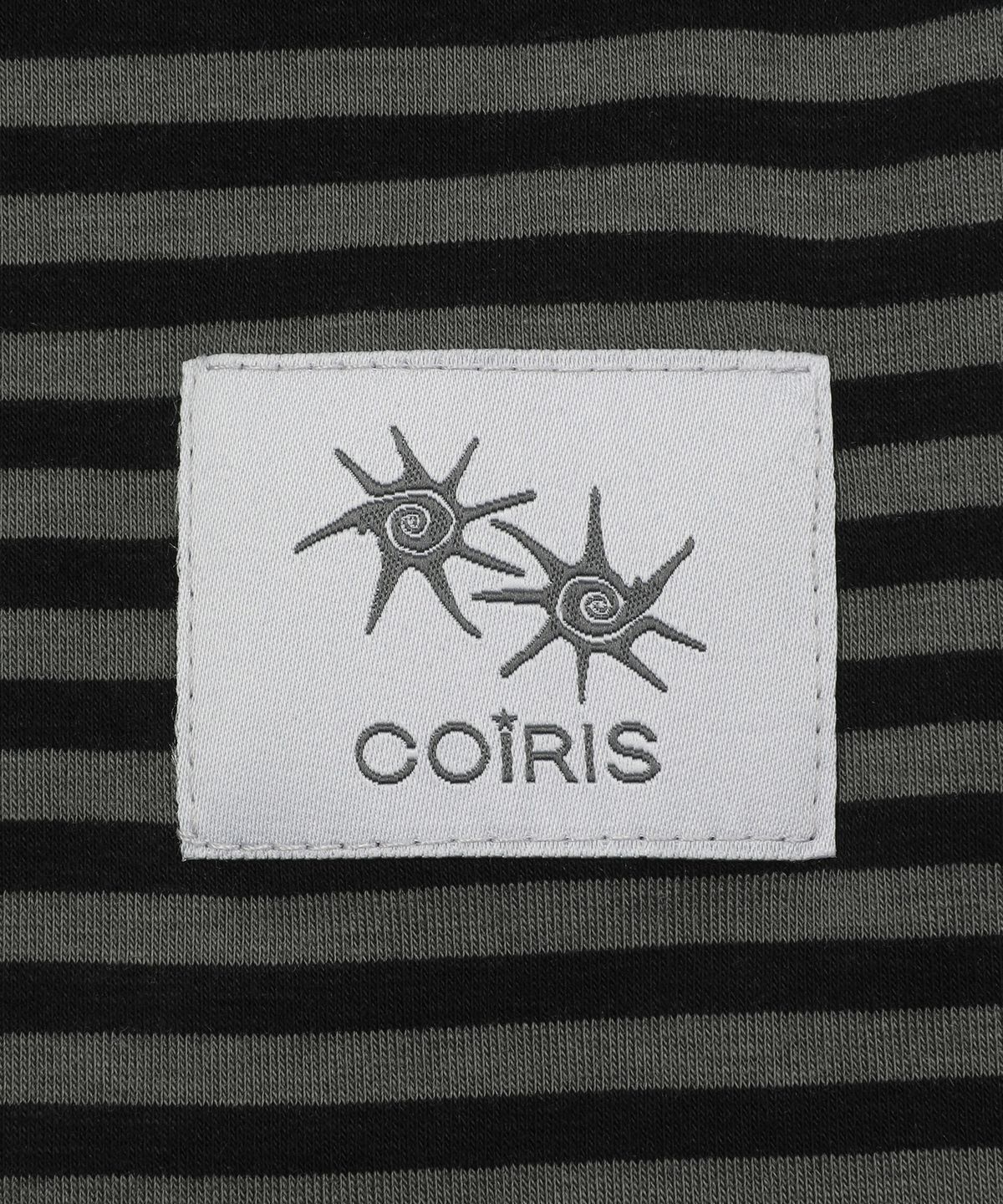 코이리스(COIRIS) 로사 브이넥 스트라이프 긴팔 티(2컬러)