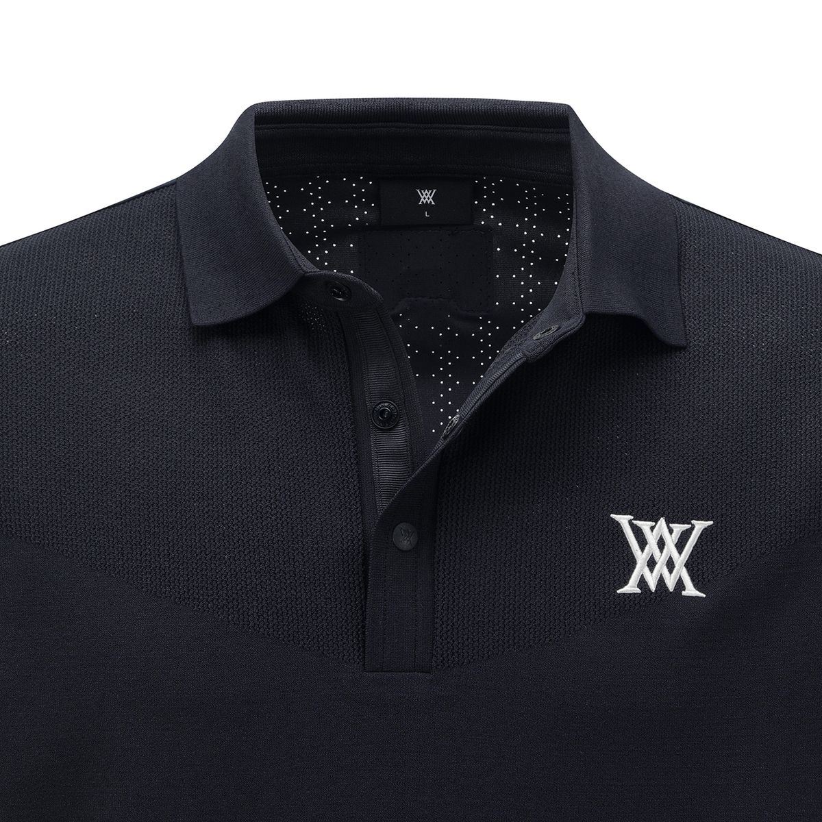 어뉴골프(ANEW GOLF) MEN HYBRID AIR HOLE SHORT SLEEVE SWEATER_DA