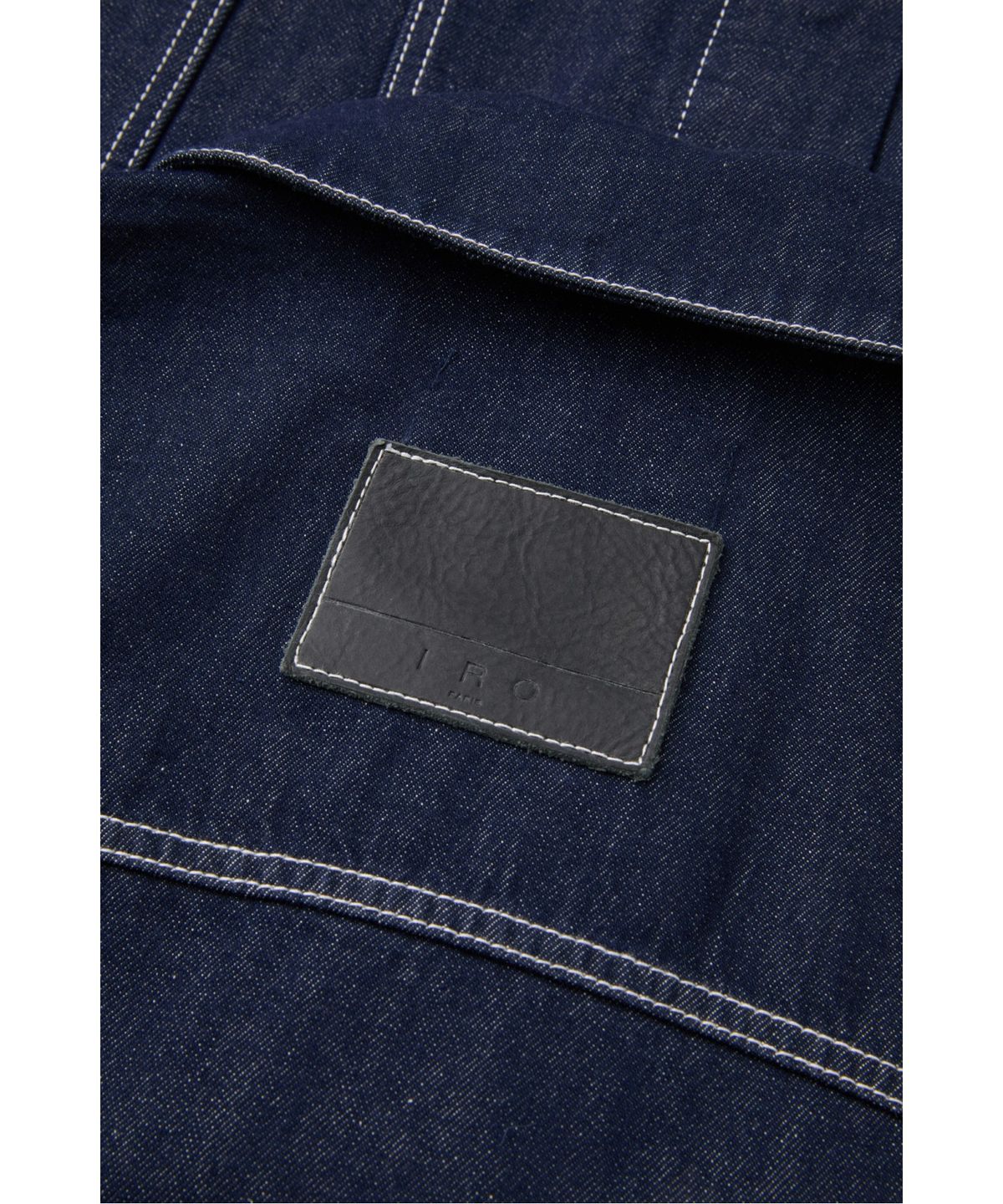 이로(IRO) JYAM 데님 트러커 자켓 IRJAS26005BUX