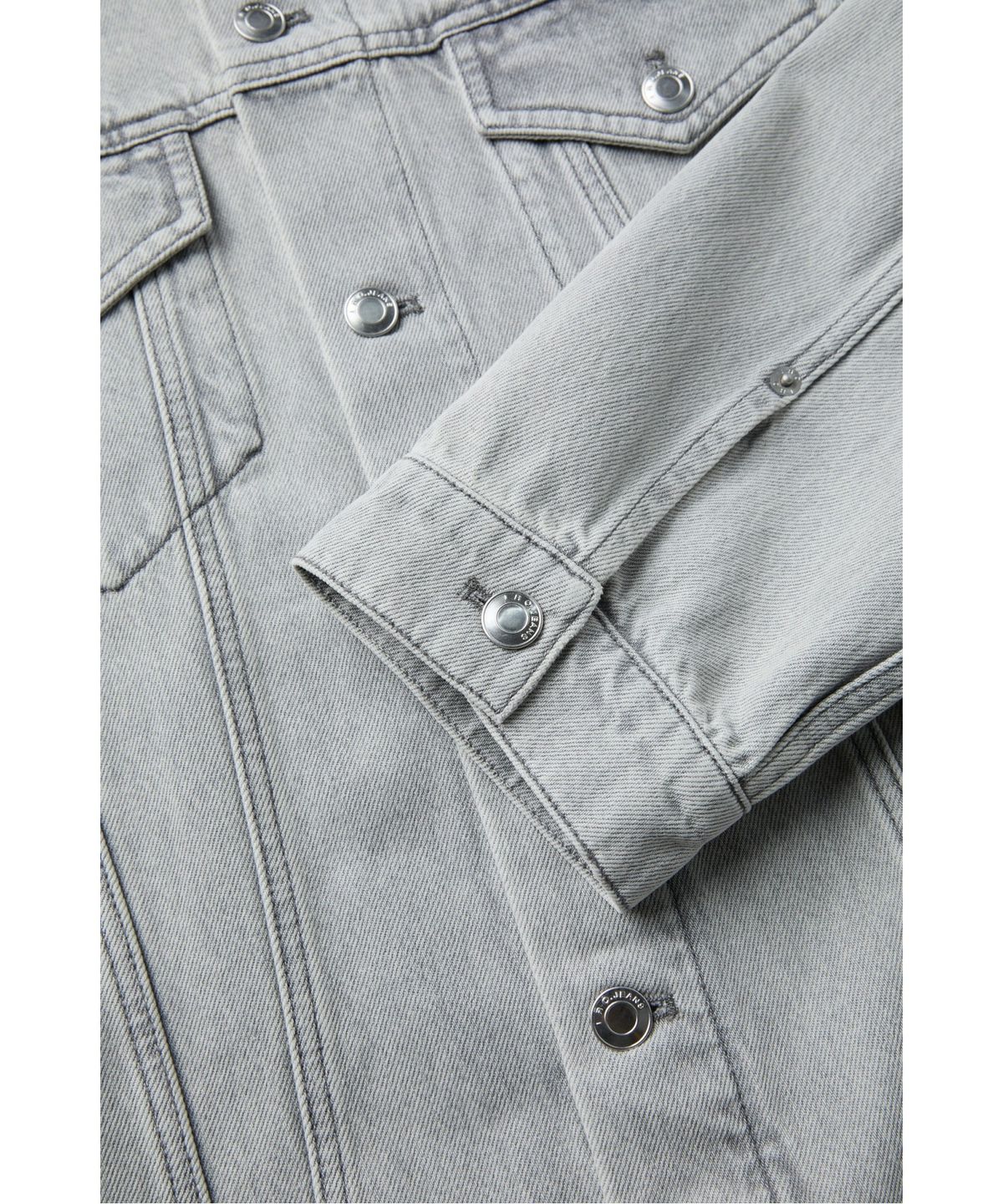 이로(IRO) JYAM 데님 트러커 자켓 IRJAS26005GYX