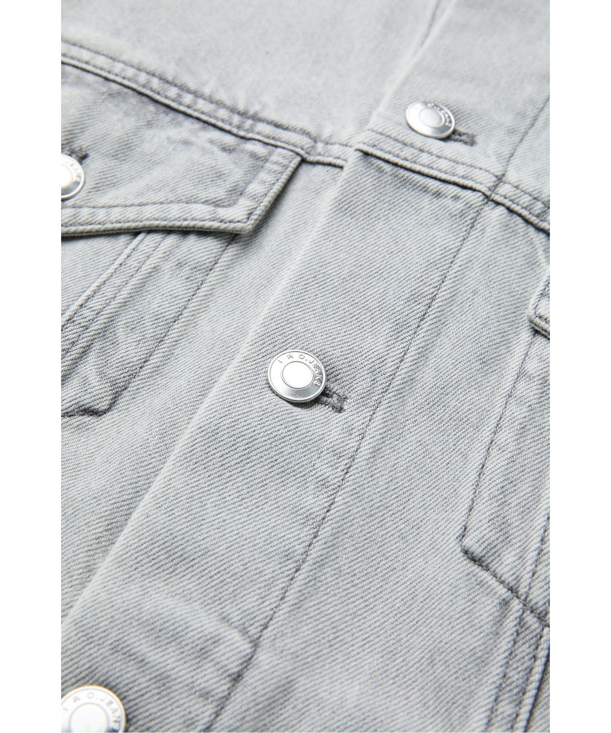 이로(IRO) JYAM 데님 트러커 자켓 IRJAS26005GYX