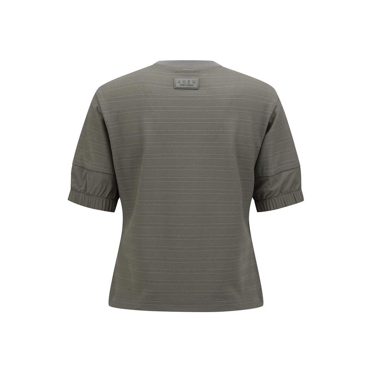어뉴골프(ANEW GOLF) WOMEN VOLUME ROUND T-SHIRT_KH