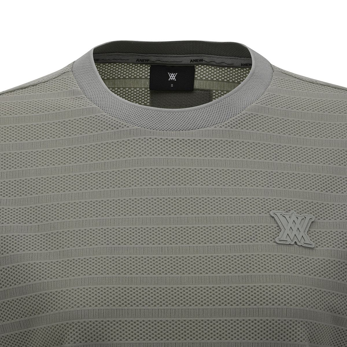 어뉴골프(ANEW GOLF) WOMEN VOLUME ROUND T-SHIRT_KH