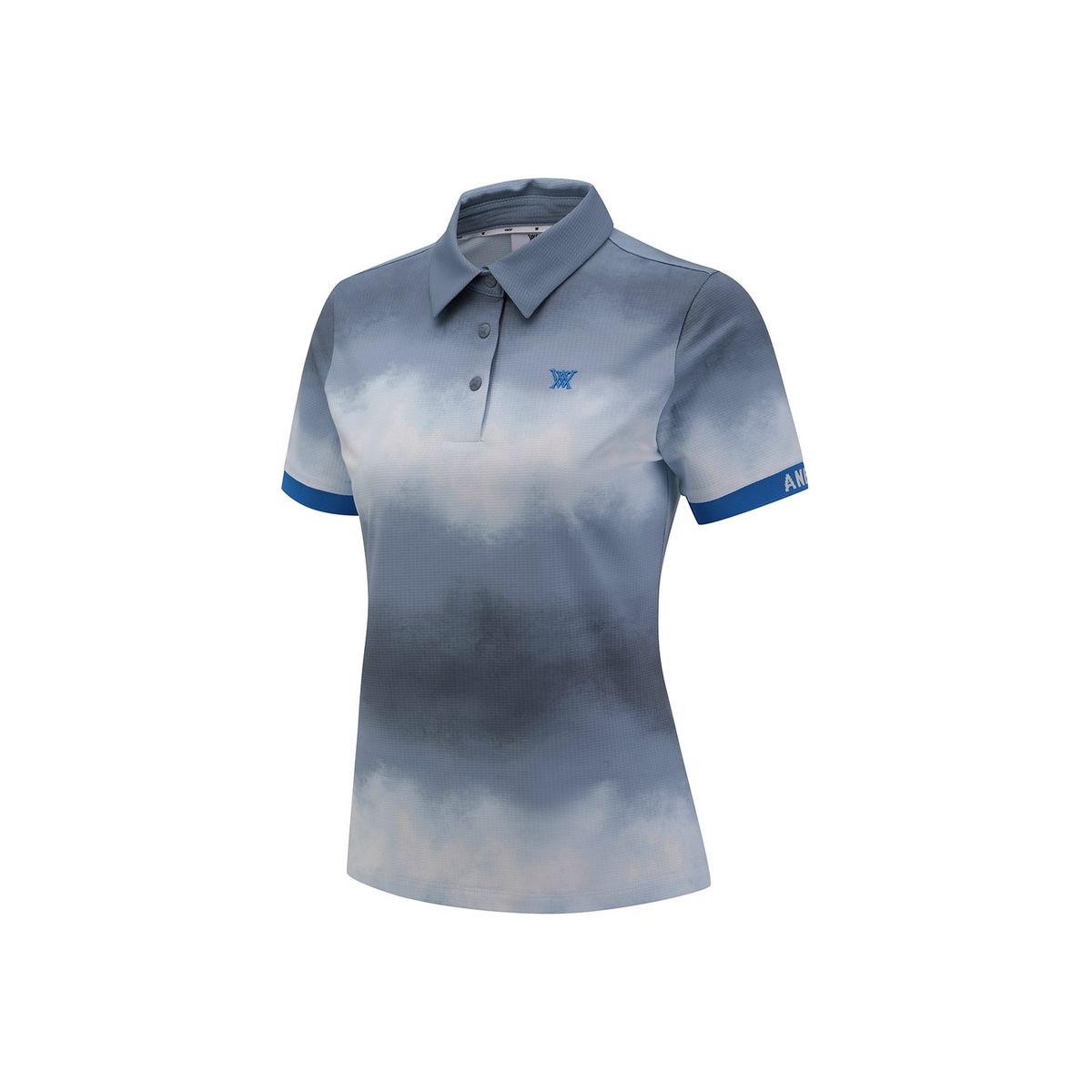 어뉴골프(ANEW GOLF) WOMEN AURORA PATTERN T-SHIRT_DG