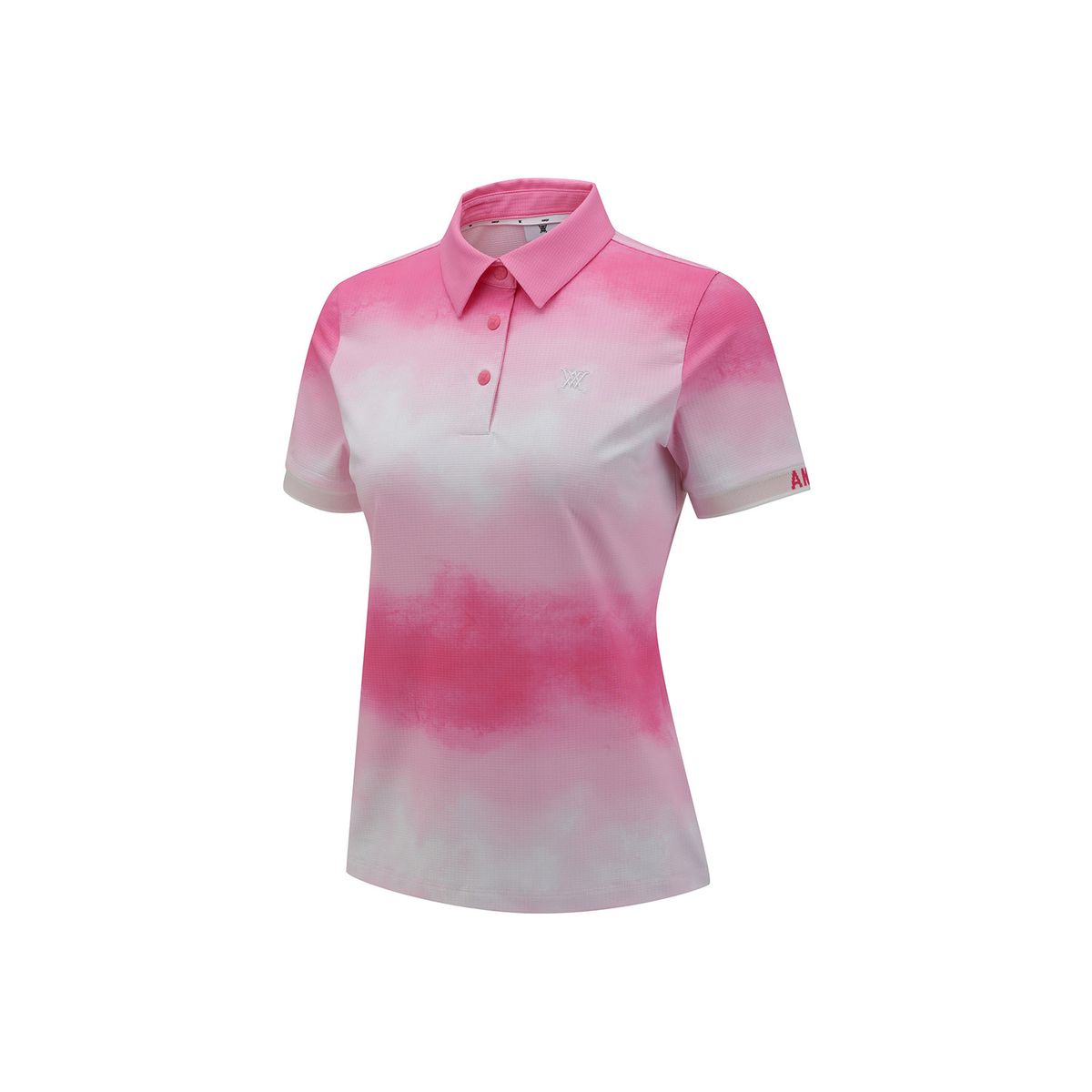 어뉴골프(ANEW GOLF) WOMEN AURORA PATTERN T-SHIRT_PI