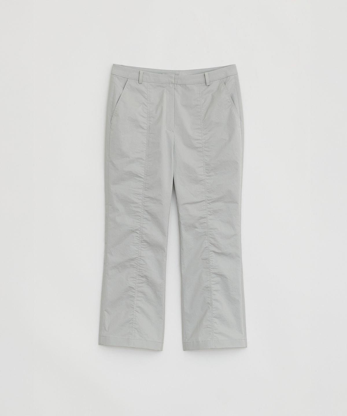 로우타이드(LOW TIDE) COTTON CAPRI PANTS [LIGHT GREY]