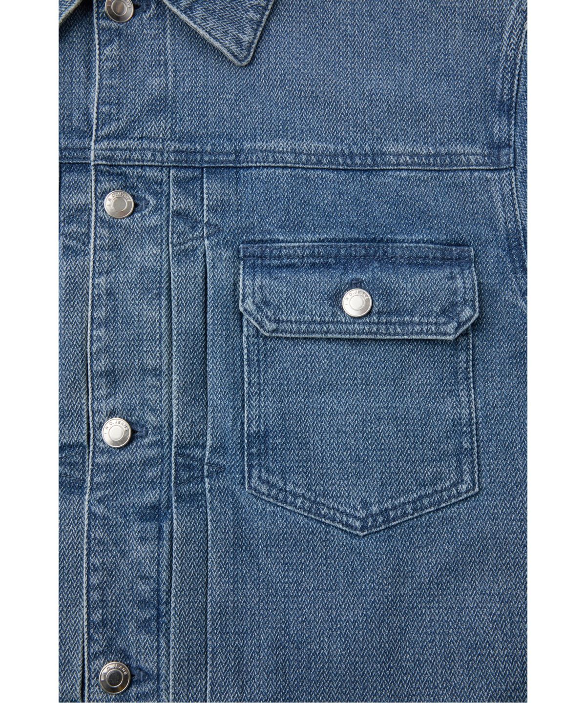 이로(IRO) CASSINE 워시드 데님 트러커 자켓 IRJAS26007BUX