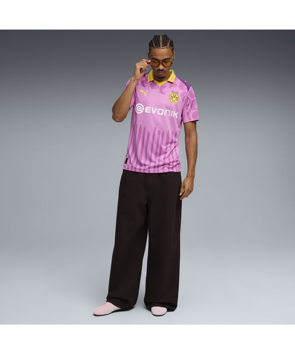 푸마(PUMA) 키드슈퍼 BVB 저지 레플리카 (78274104)