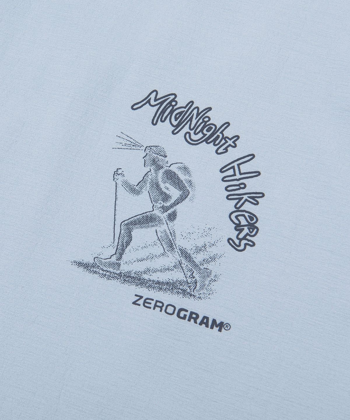제로그램(ZEROGRAM) NIGHT HIKER Espol 스몰 그래픽 반팔 티셔츠