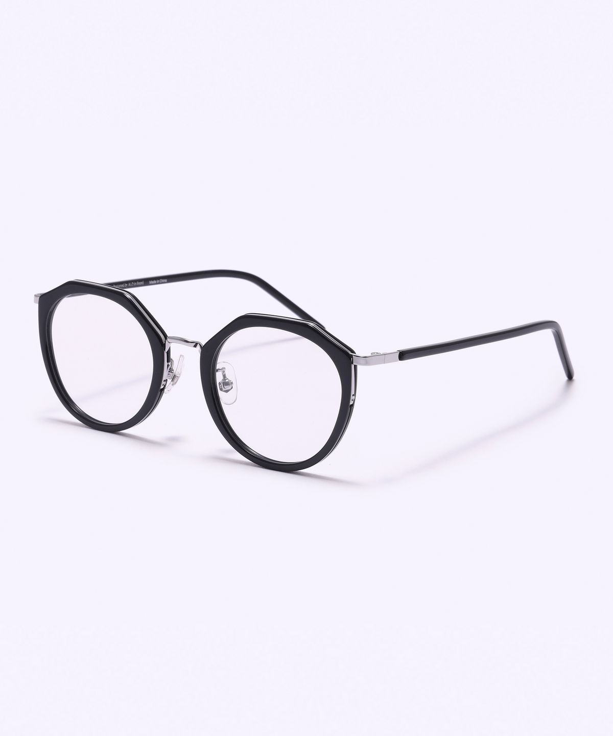 알로아이웨어(ALO EYEWEAR) [SILVERBITE] SBG9603 0911G 마가렛 솔텍스 블랙 안경테 블루라이트 렌즈 선택