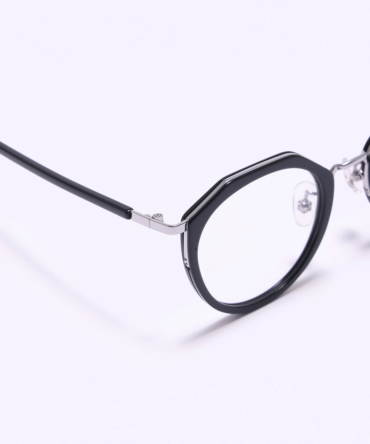 알로아이웨어(ALO EYEWEAR) [SILVERBITE] SBG9603 0911G 마가렛 솔텍스 블랙 안경테 블루라이트 렌즈 선택