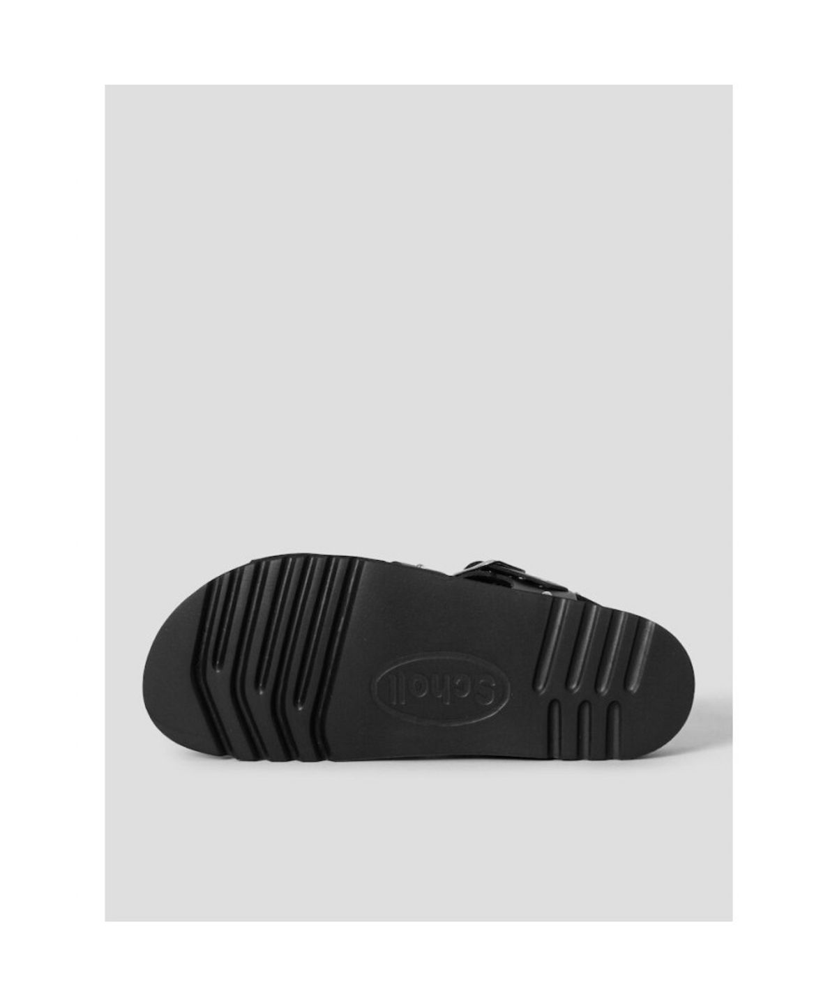 숄(SCHOLL) (WOMEN) 스터드 피셔맨 코르크 샌들 - 블랙 (HH64K2C635)