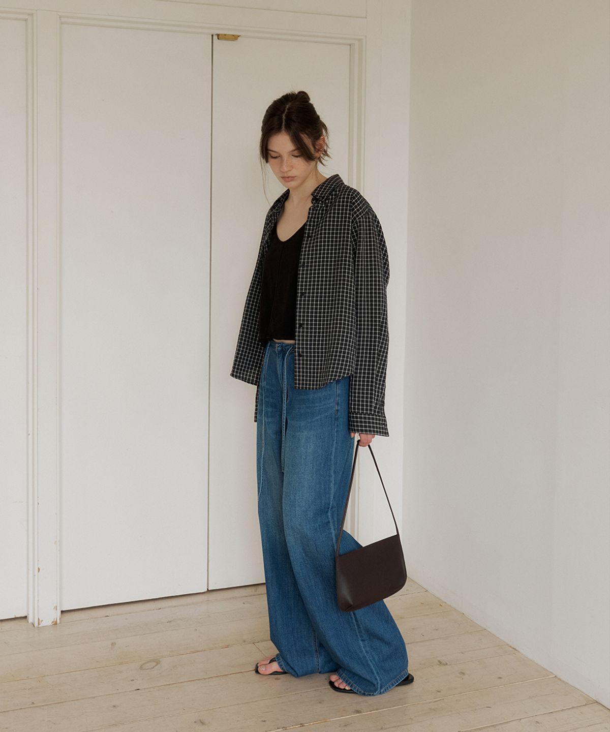 108파운드(108POUND) Waist Tie Denim_Blue
